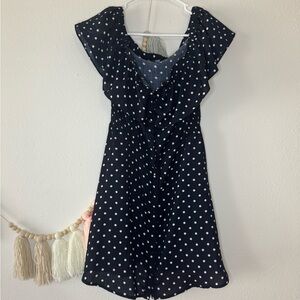 Lulus polka dot dress